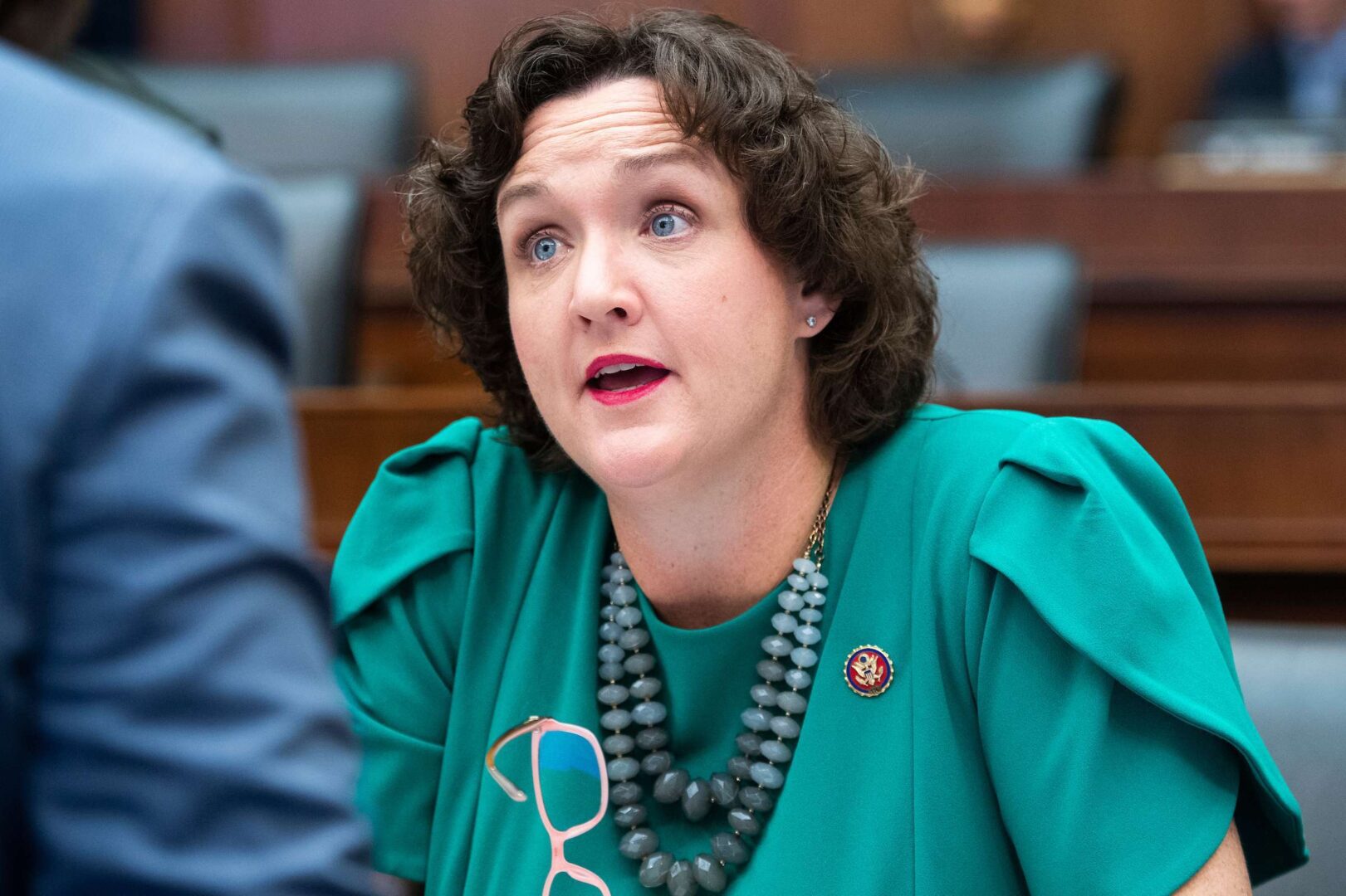 California Rep. Katie Porter's national profile has given her a financial advantage in her reelection race. 