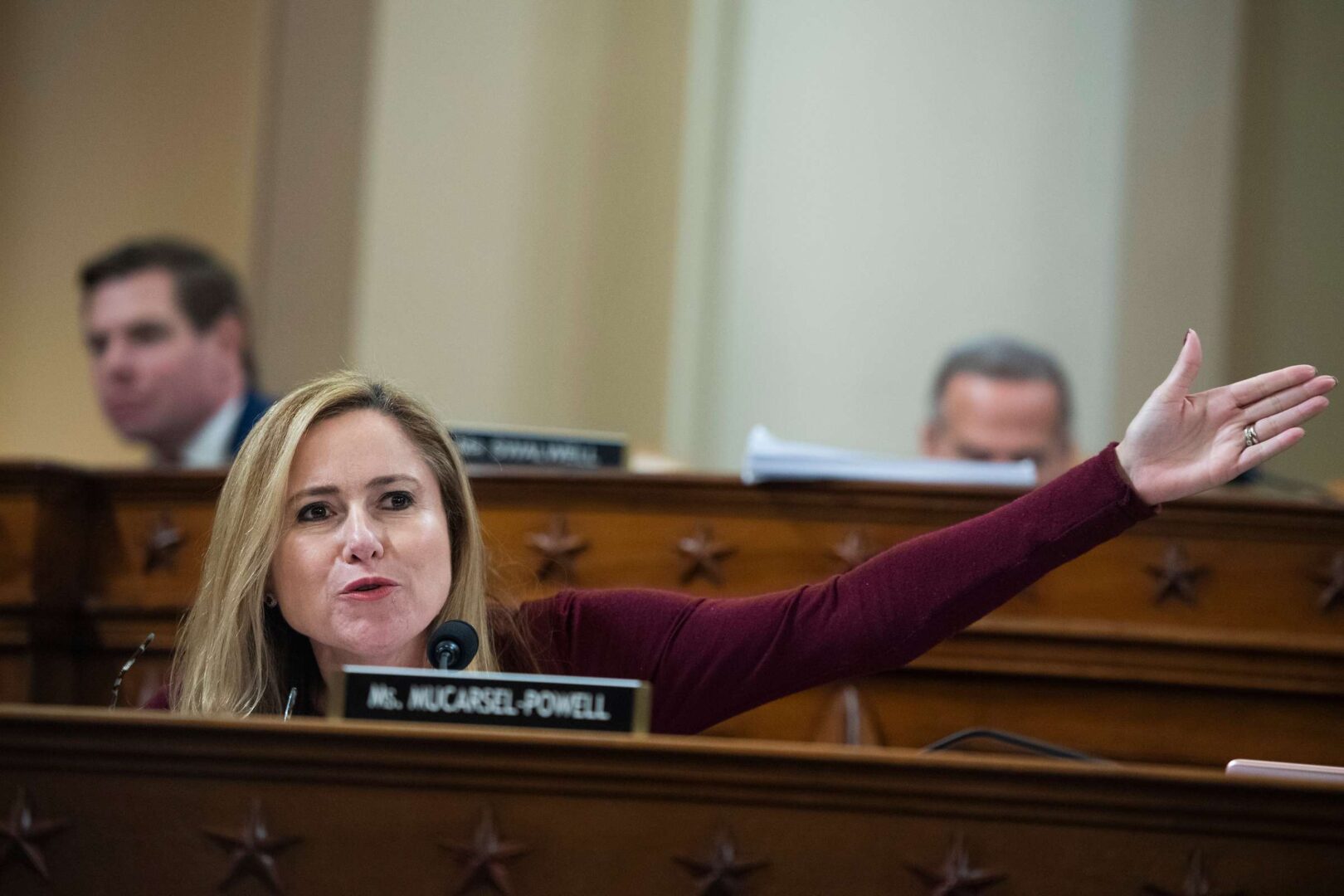 Rep. Debbie Mucarsel-Powell, D-Fla., narrowly won her seat in 2018 and faces a strong potential Republican challenger, Carlos Gimenez, who is leading the response to the coronavirus outbreak in Miami Dade County.