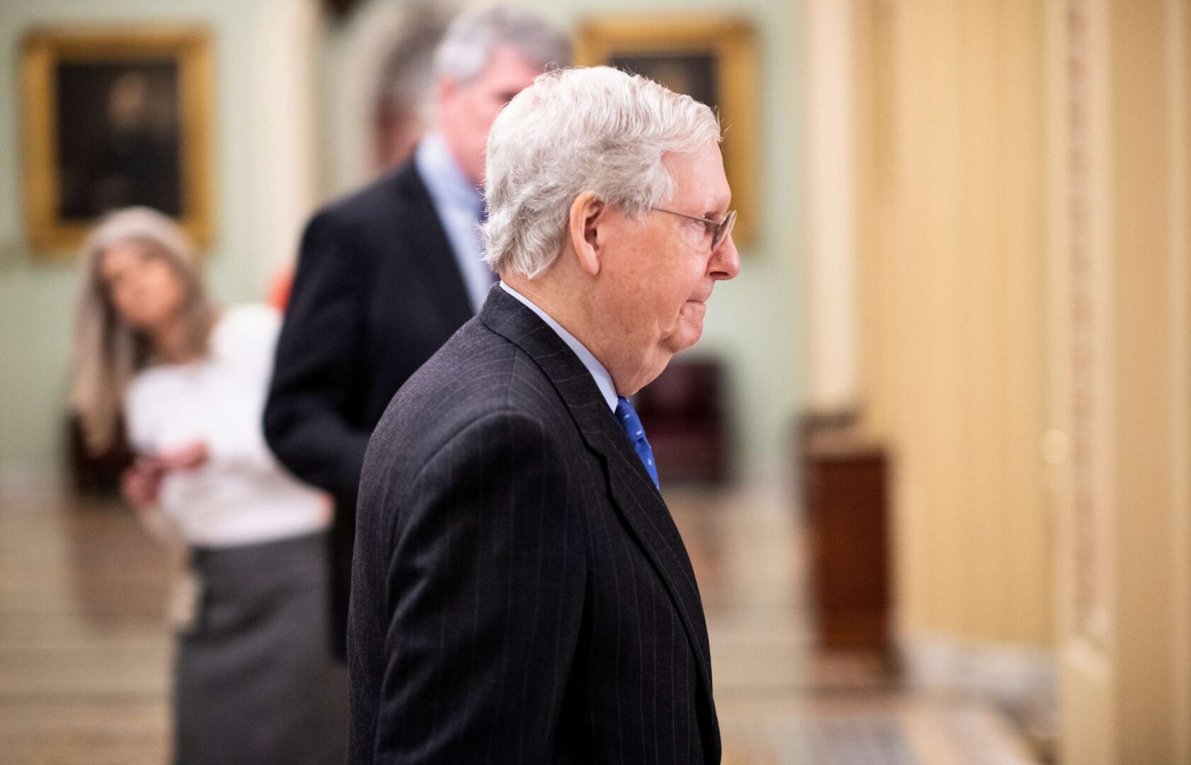 Senate Majority Leader Mitch McConnell, R-Ky., would need to get his colleagues to change the law to give states the bankruptcy option he suggested last week.