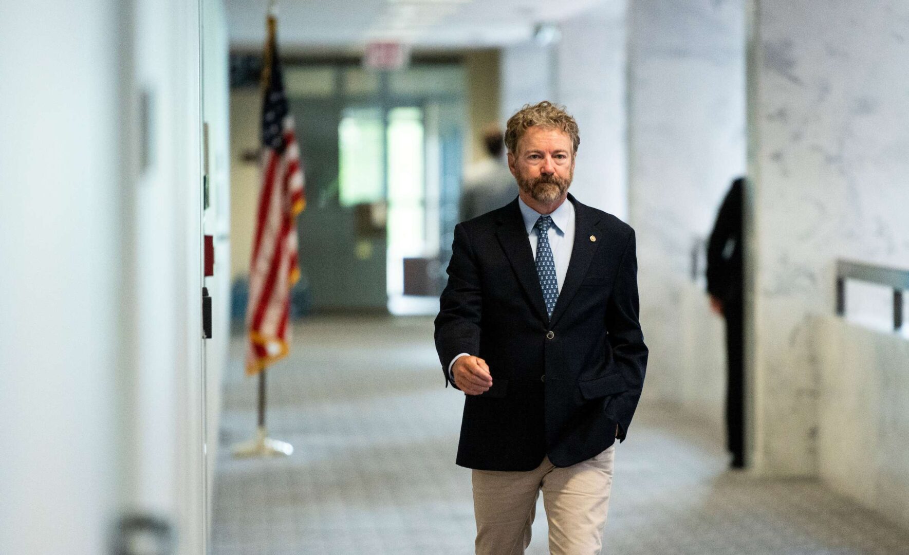 Sen. Rand Paul, R-Ky., says he may still call for President Donald Trump to veto the FISA bill.