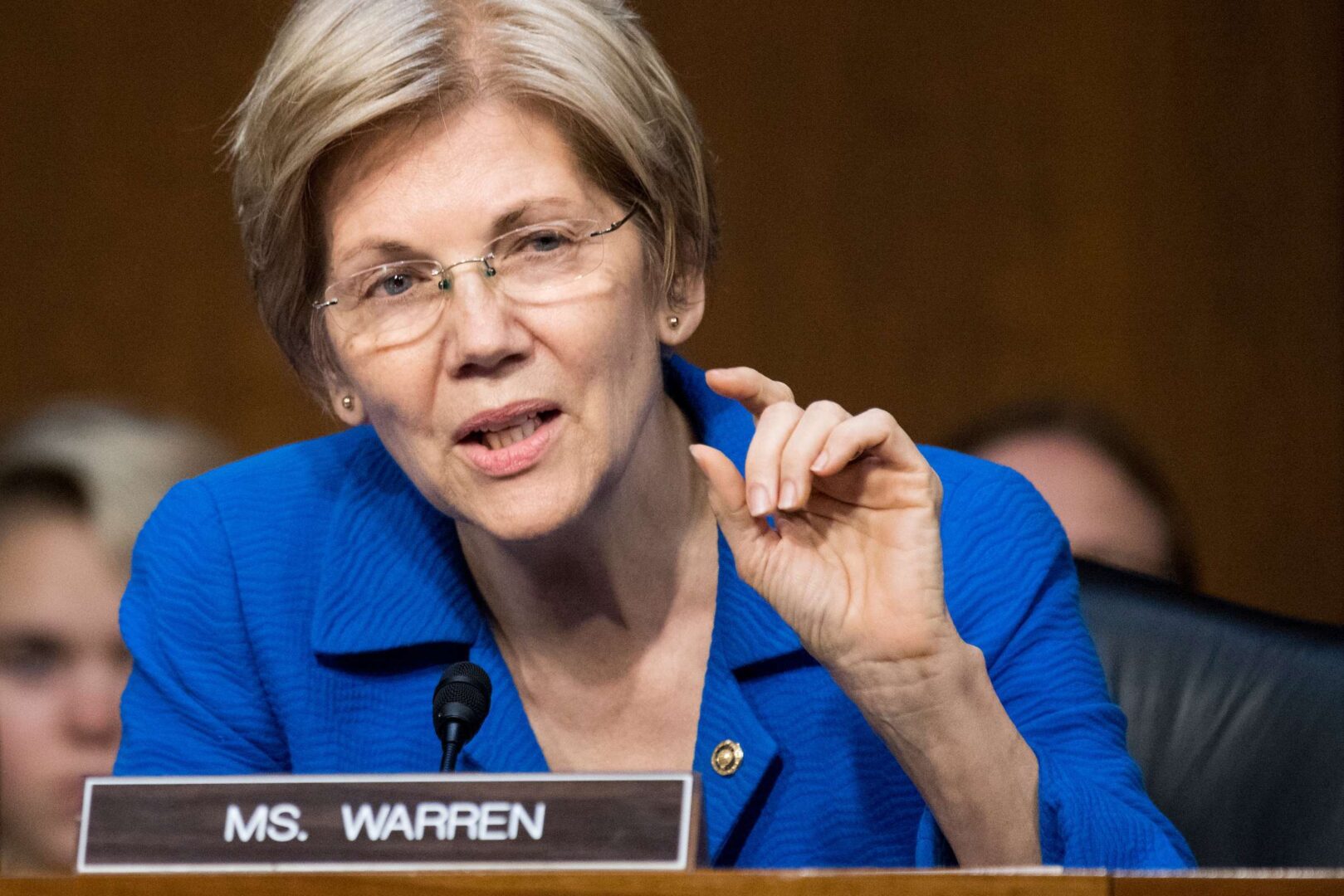 Sen. Elizabeth Warren, D-Mass., said Miller's work as Trump's attorney should have disqualified him for the inspector general nomination. 