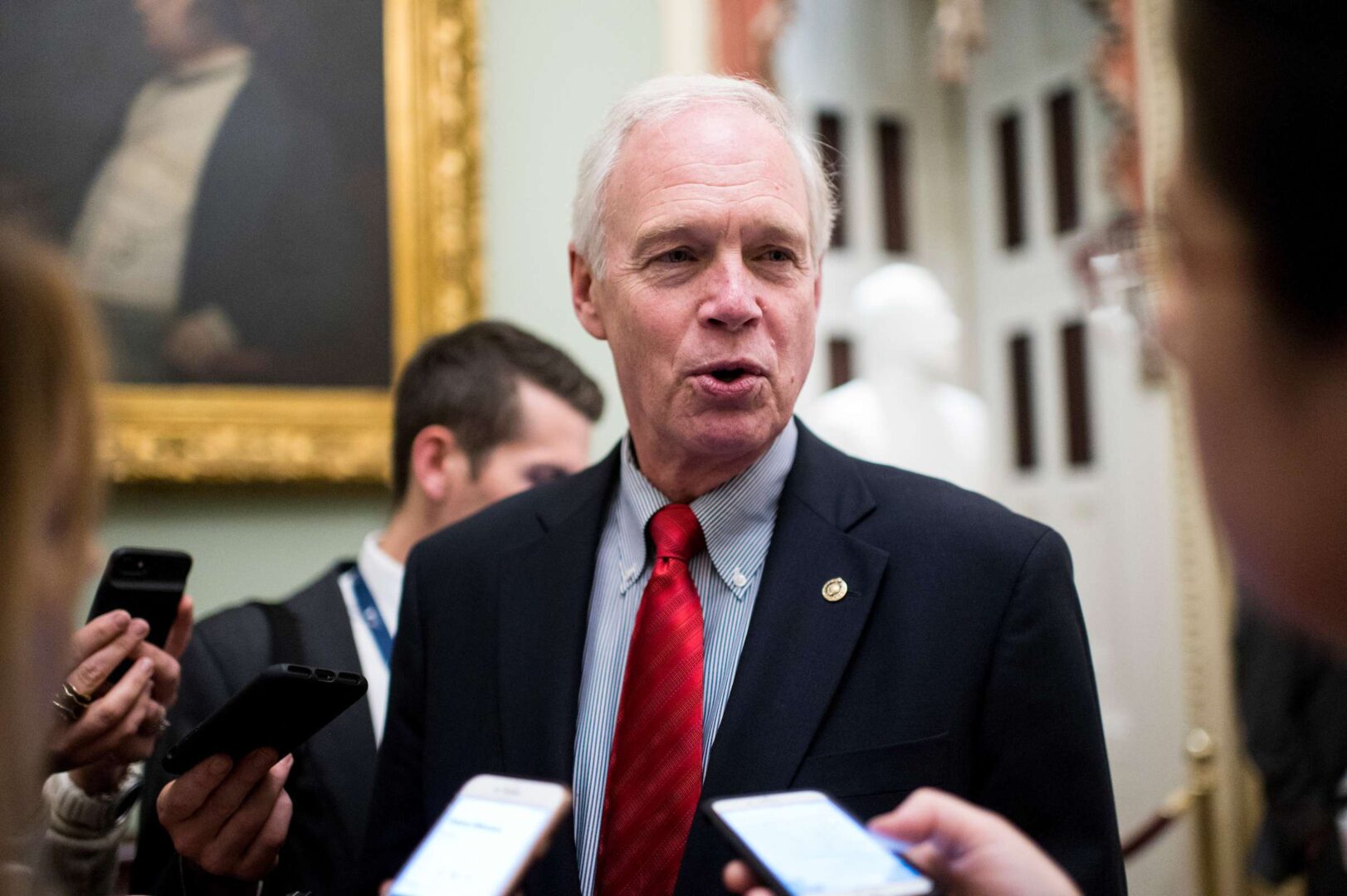 Sen. Ron Johnson, R-Wis., wanted changes to ensure the program doesn't extend help to businesses that don't need it.
