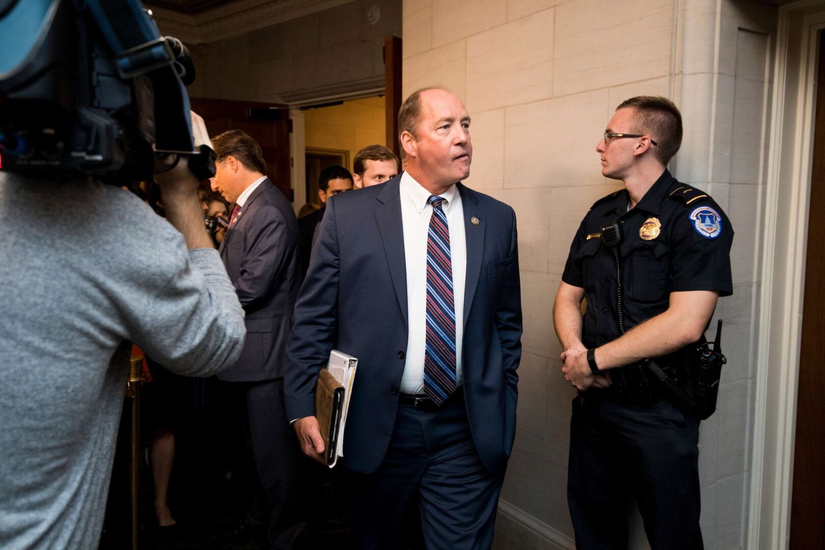 Florida Rep. Ted Yoho is alleged to have referred to New York Rep. Alexandria Ocasio-Cortez by a derogatory term on the Capitol steps Monday.