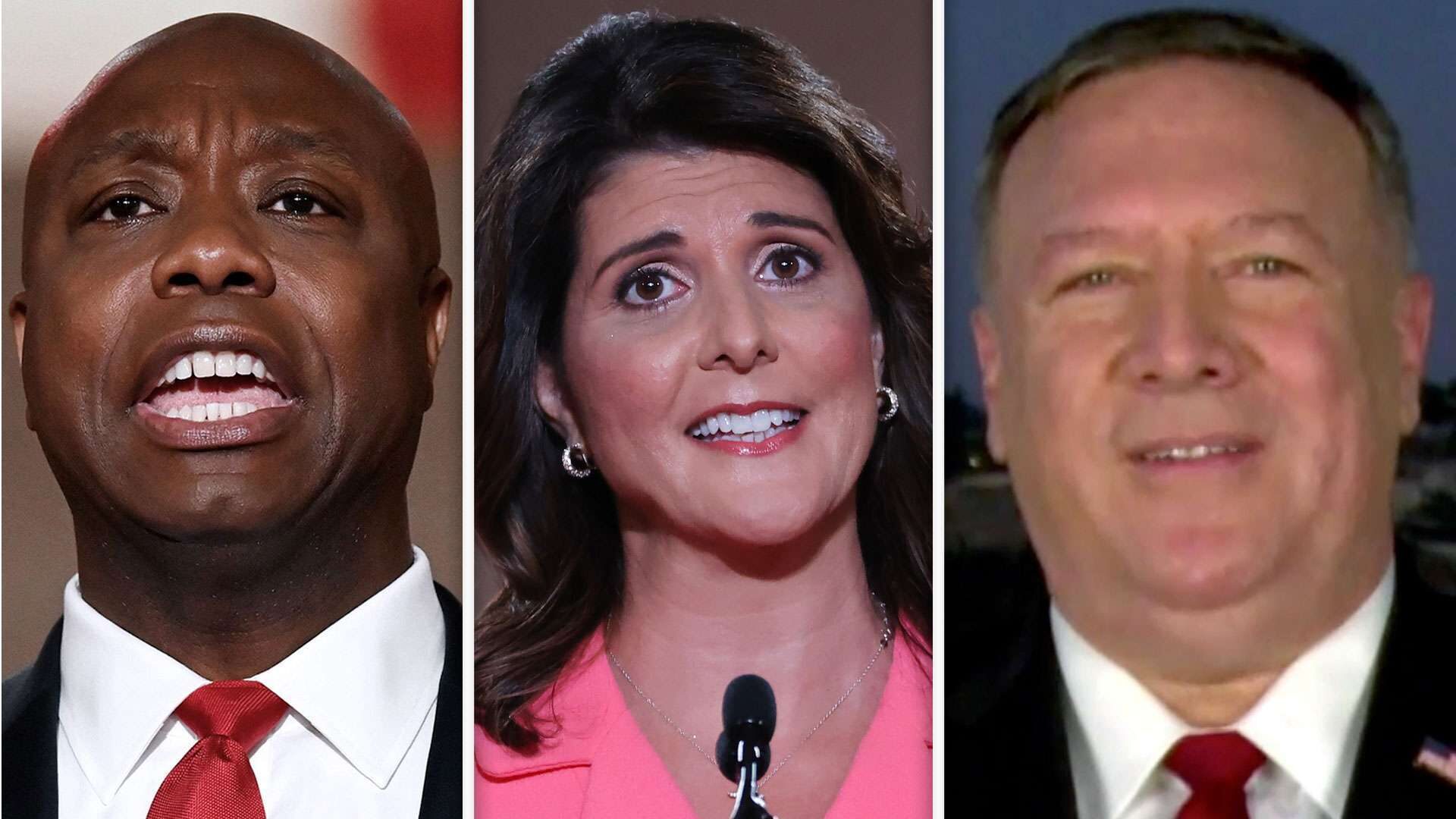 South Carolina Sen. Tim Scott, former U.N. Ambassador Nikki Haley and Secretary of State Mike Pompeo were all declared potential 2024 presidential candidates after giving speeches at the Republican National Convention.