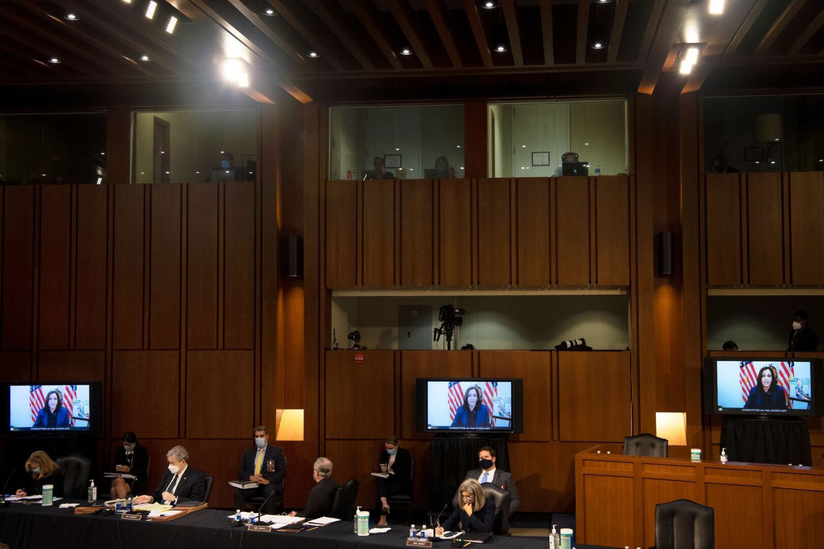 Democratic vice presidential nominee Kamala Harris, D-Calif., is among the signatories on Wednesday's letter.