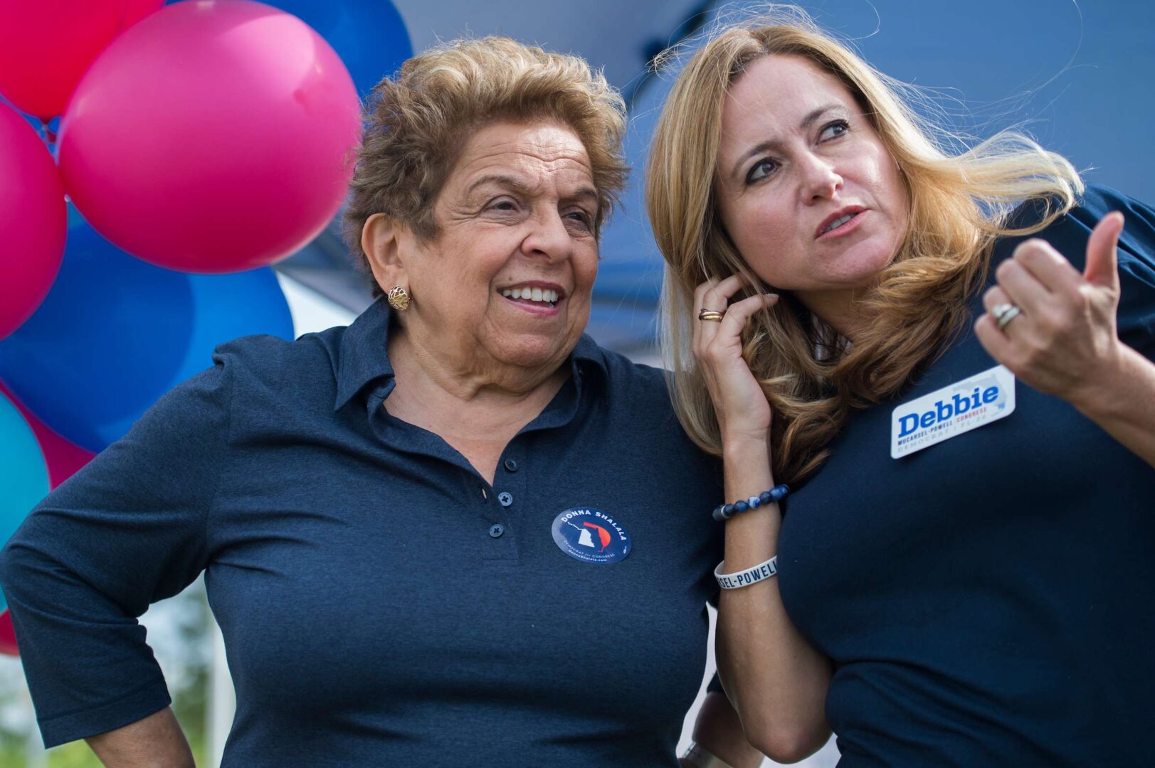 Democratic Reps. Donna Shalala, left, and Debbie Mucarsel-Powell, were ousted on Tuesday.