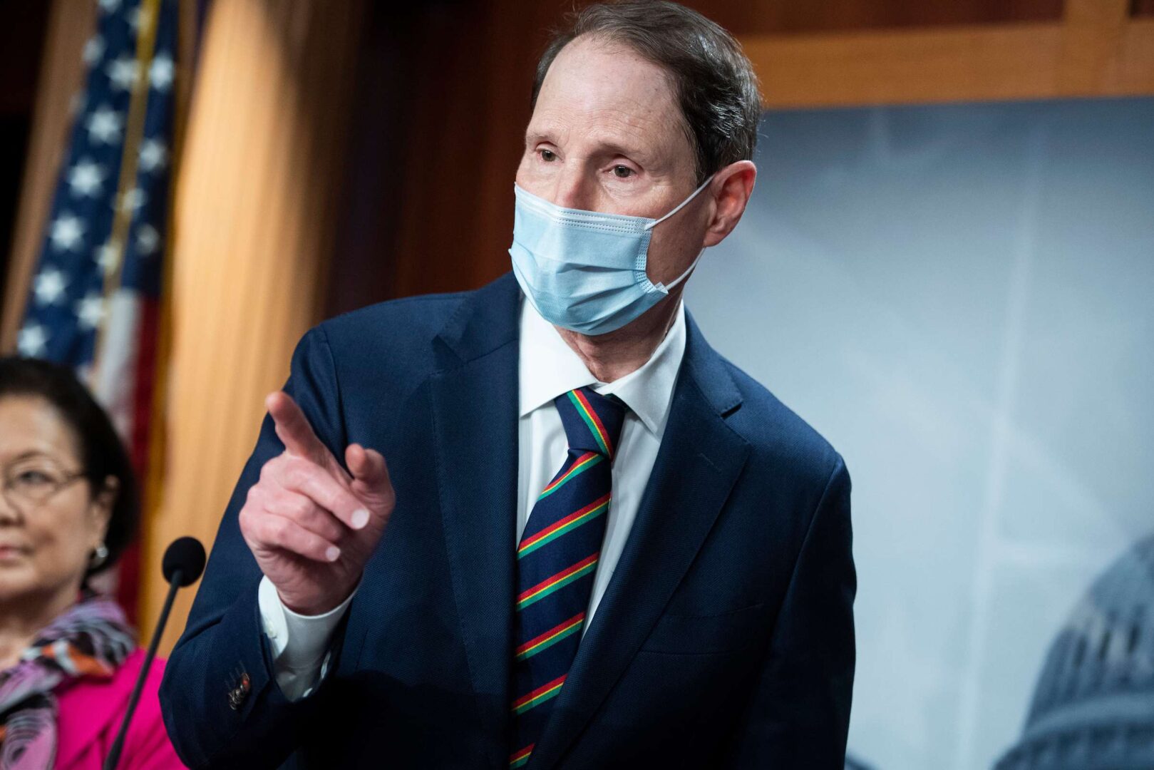 Sen. Ron Wyden, D-Ore., who is poised to chair the influential Senate Finance Committee, told reporters that reconciliation is on the table.