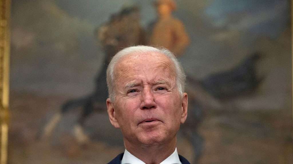President Joe Biden speaks about the ongoing evacuation of Afghanistan.