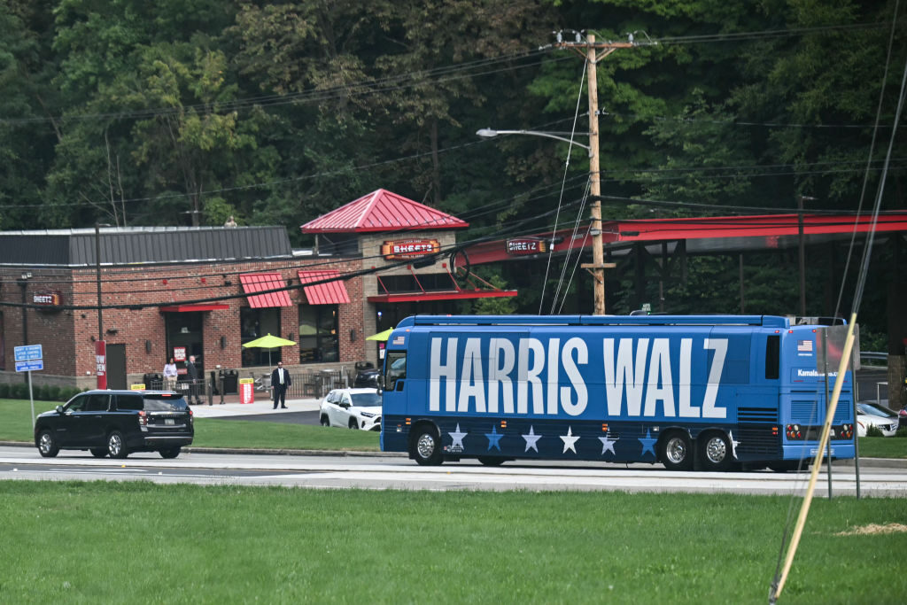 Harris Rally Map Harris aims to expand electoral map with two-day Georgia bus tour ...