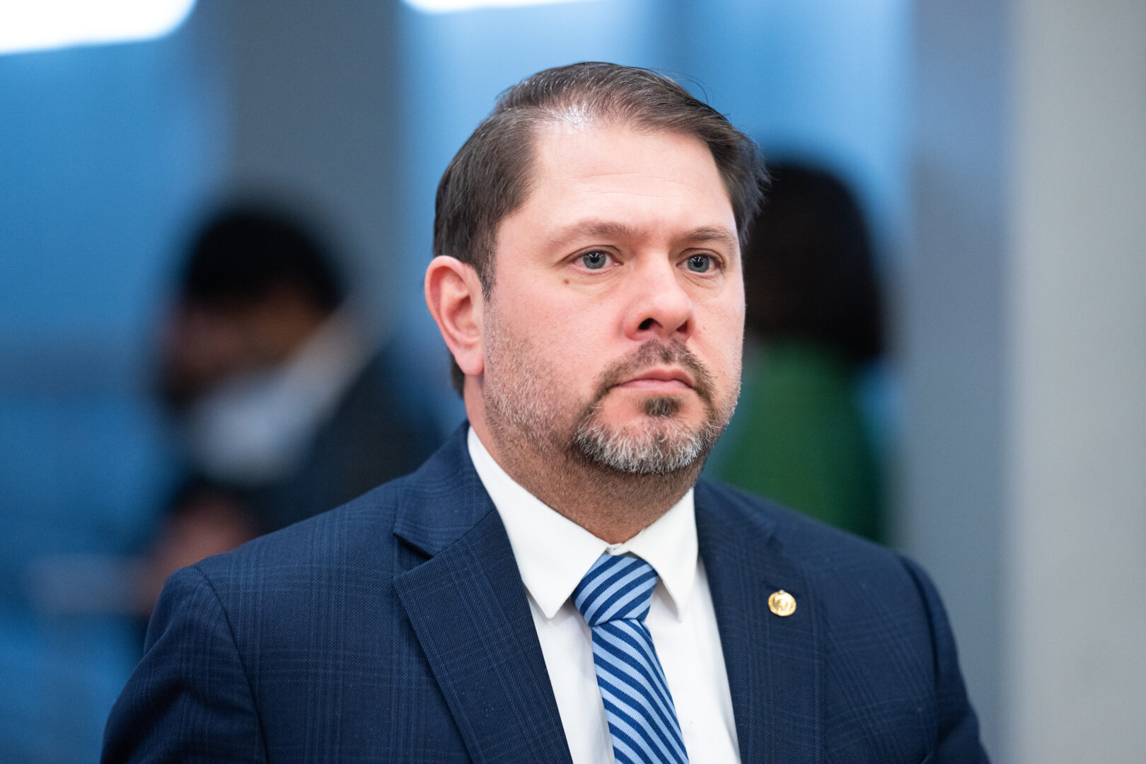 Sen. Ruben Gallego, D-Ariz., said bill revisions addressed many of his concerns. 
