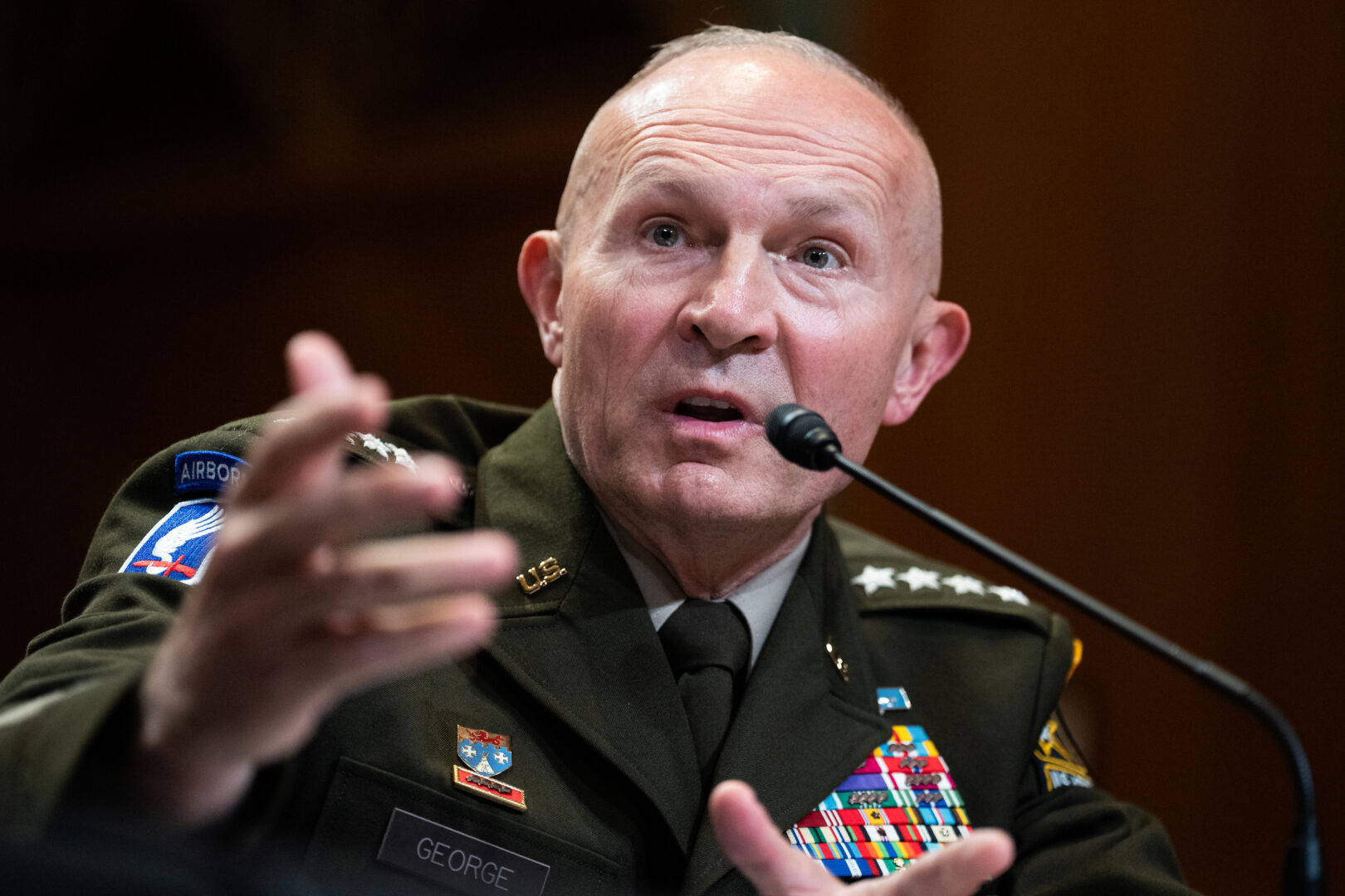 Republicans and Democrats on Thursday lamented the abrupt dismissal of Army Chief of Staff Gen. Randy George, seen here. 
