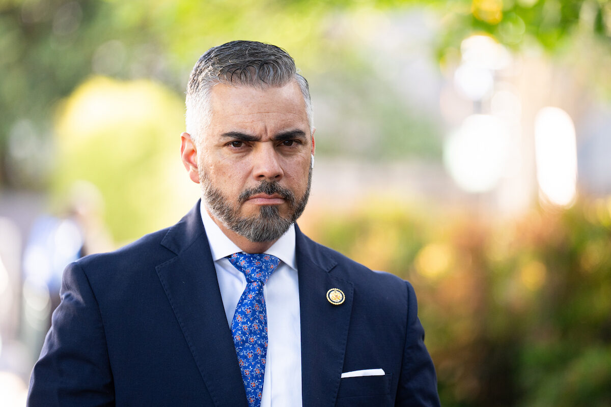 A recent GOP-sponsored poll found Arizona Rep. Juan Ciscomani trailing his Democratic opponent. (Bill Clark/CQ Roll Call file photo)