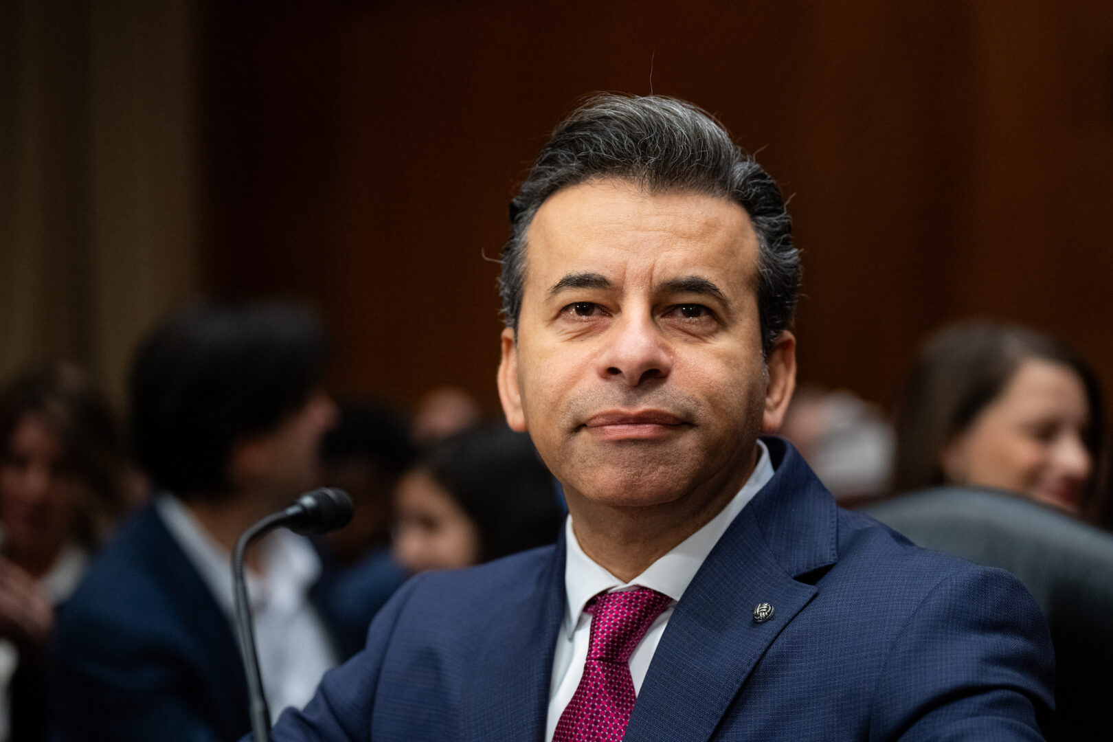 Marty Makary at a Senate Health, Education, Labor and Pensions Committee confirmation hearing  on his nomination to be commissioner of the Food and Drug Administration in March 2025. 