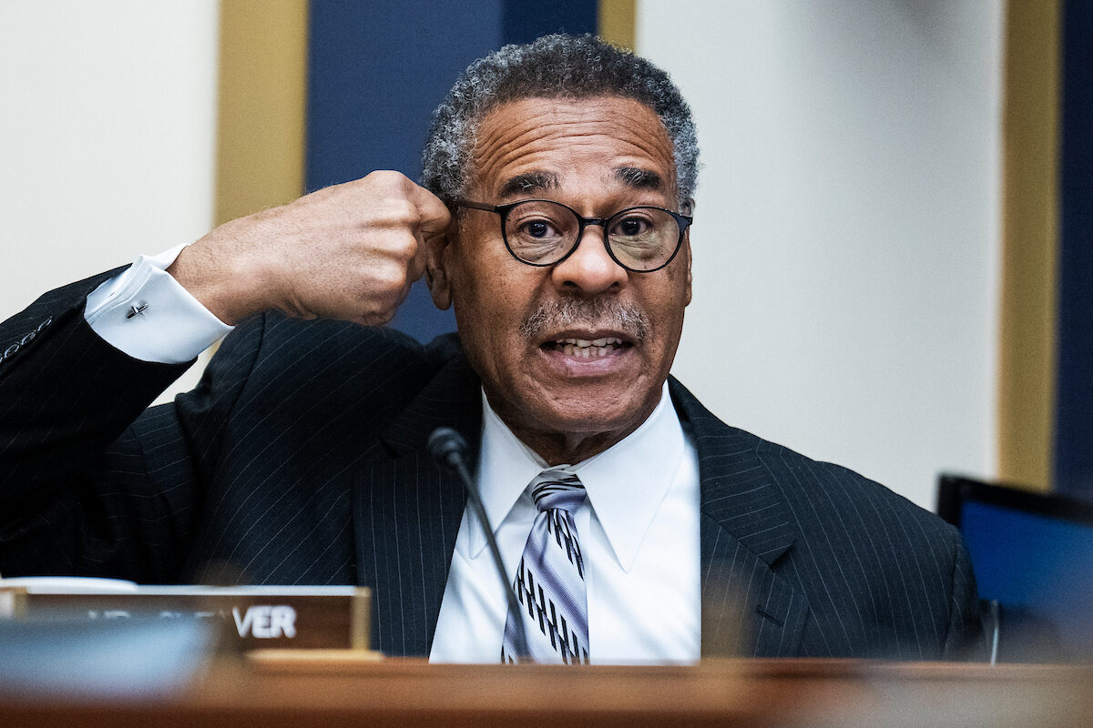 Missouri Rep. Emanuel Cleaver, here at a hearing in 2023, tops CQ Roll Call's latest list of the top most vulnerable House members. (Tom Williams/CQ Roll Call)