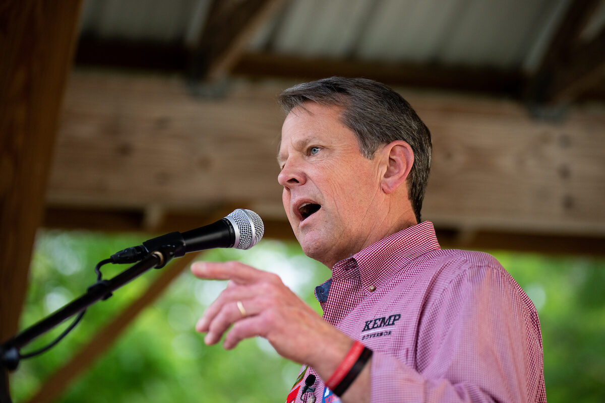 Georgia Gov. Brian Kemp's called a special session this month to potentially redraw the state's congressional and legislative maps. (Bill Clark/CQ Roll Call file photo)
