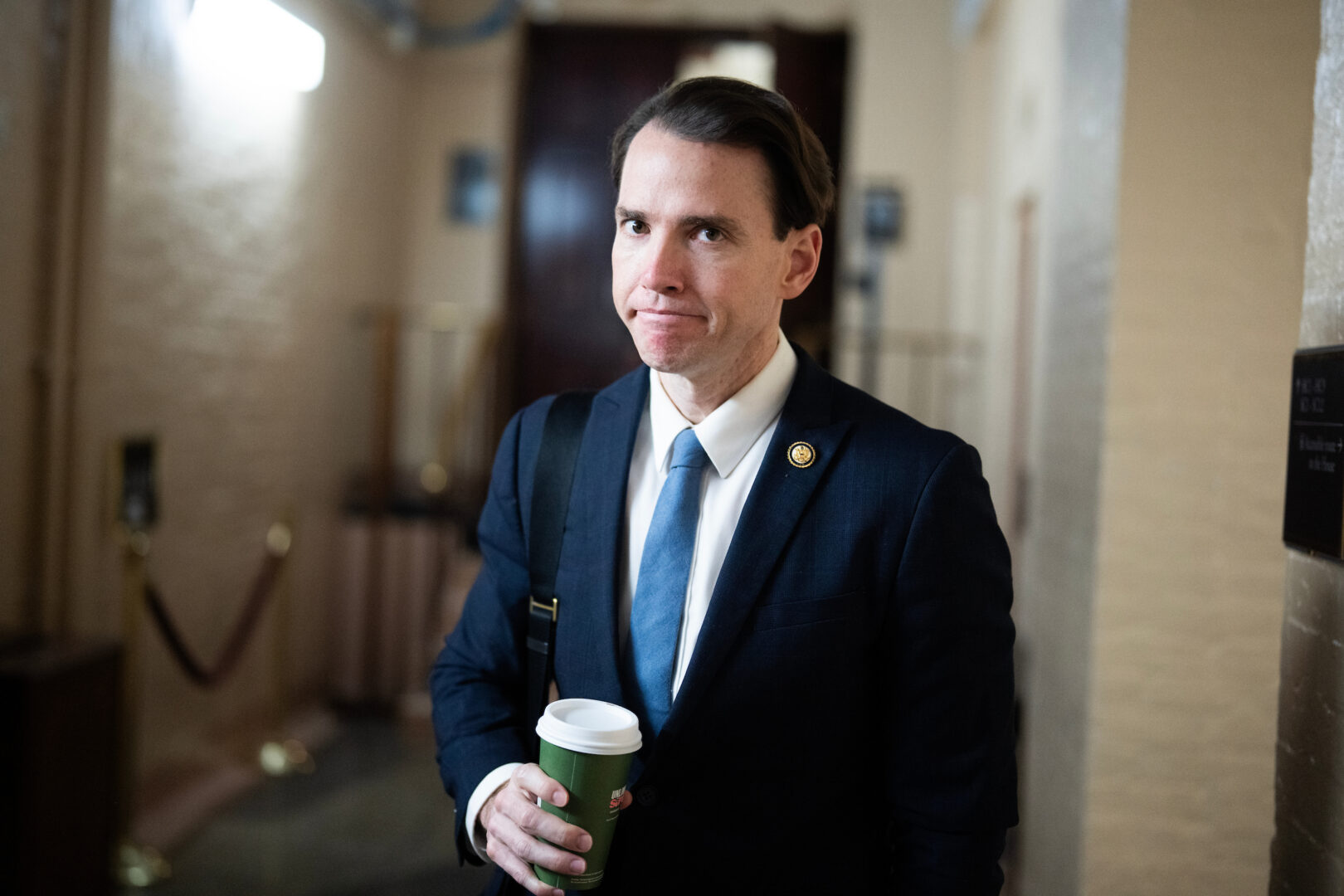 Rep. Kevin Kiley of California, an independent who caucuses with Republicans, voted against the bill. He is shown on Tuesday. 