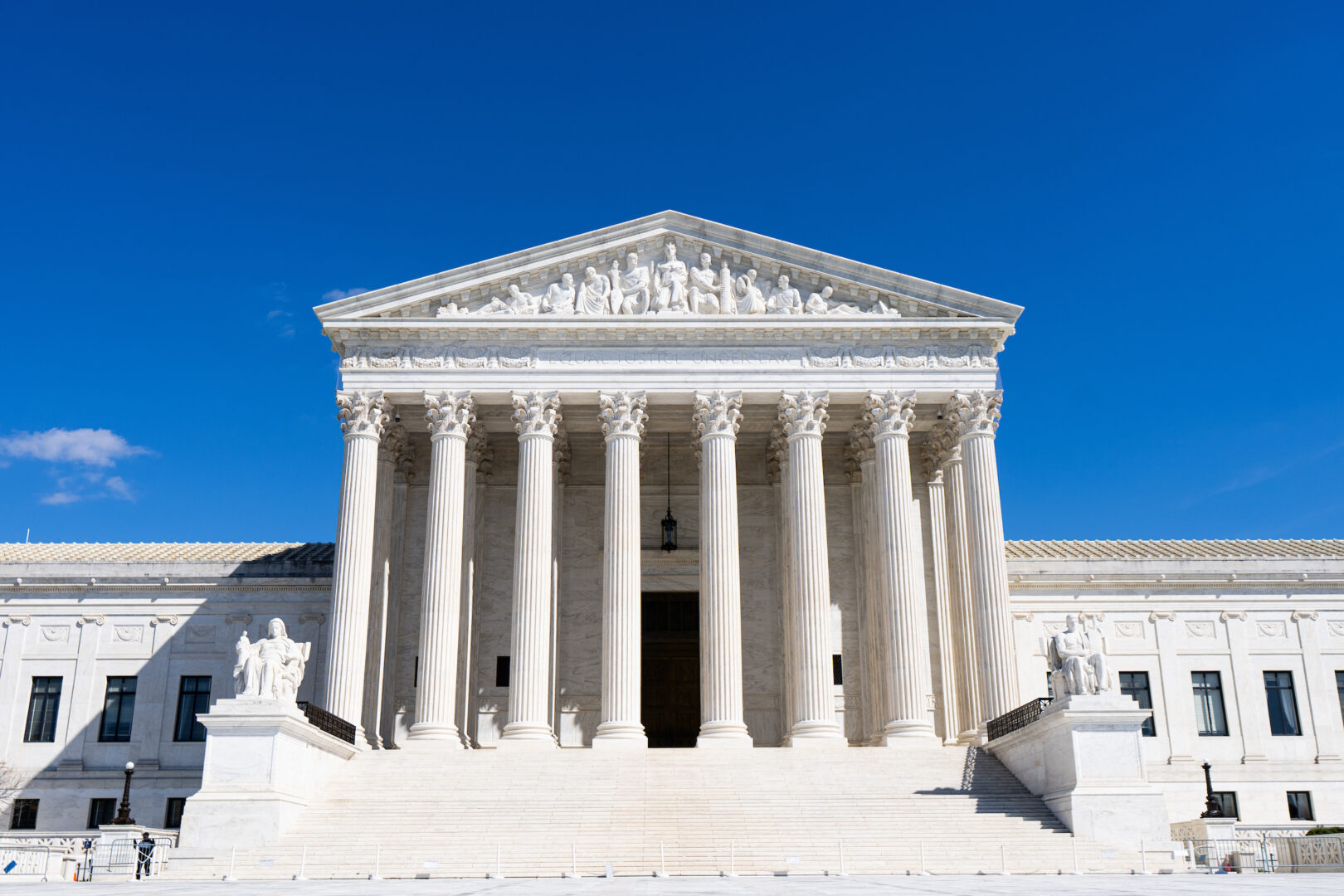 The Supreme Court building in March.