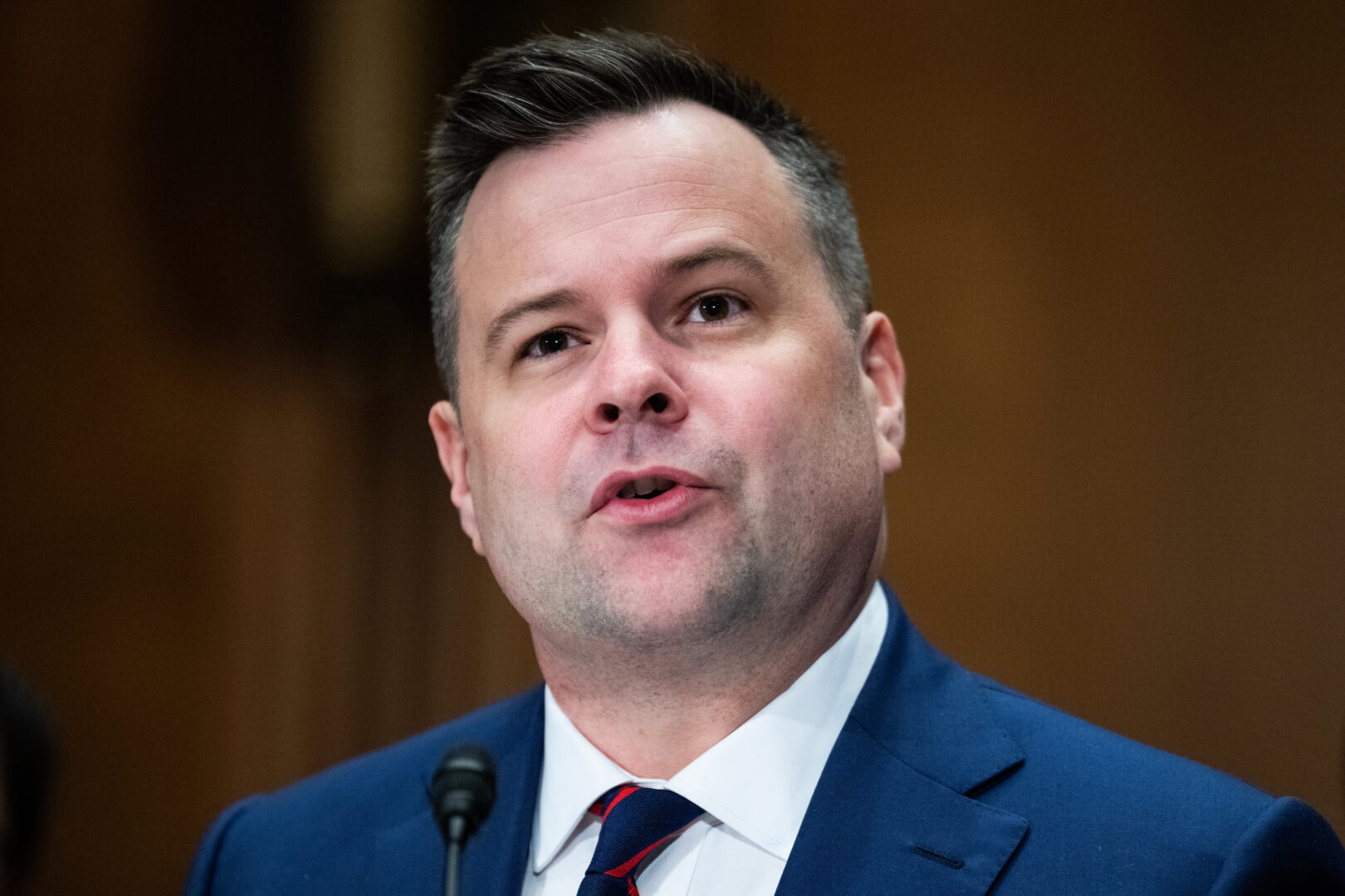 Lawmakers are looking to pick up the FISA pieces after the president picked Bill Pulte, seen here on Capitol Hill in 2025, as acting director of national intelligence.