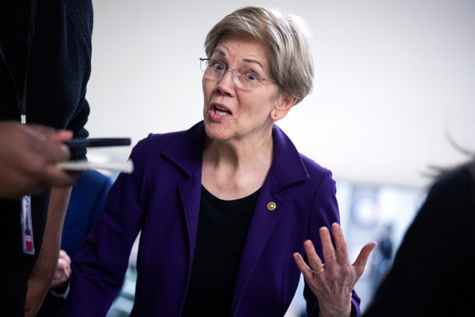 Sen. Elizabeth Warren, D-Mass., is a leading proponent of taxing the AI industry. (Tom Williams/CQ Roll Call file photo)