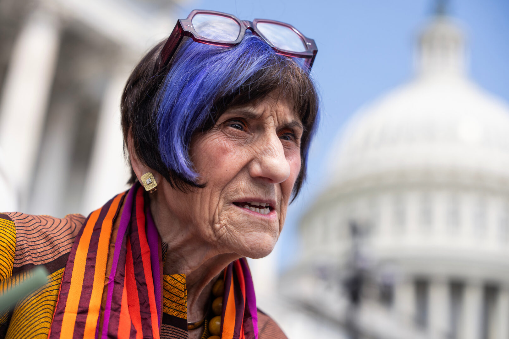 Rep. Rosa DeLauro, D-Conn., the ranking member on the House Appropriations Committee, raised the issue of cuts to medical research during the panel's June markup of the fiscal 2027 Defense spending bill. (Tom Williams/CQ Roll Call file photo)