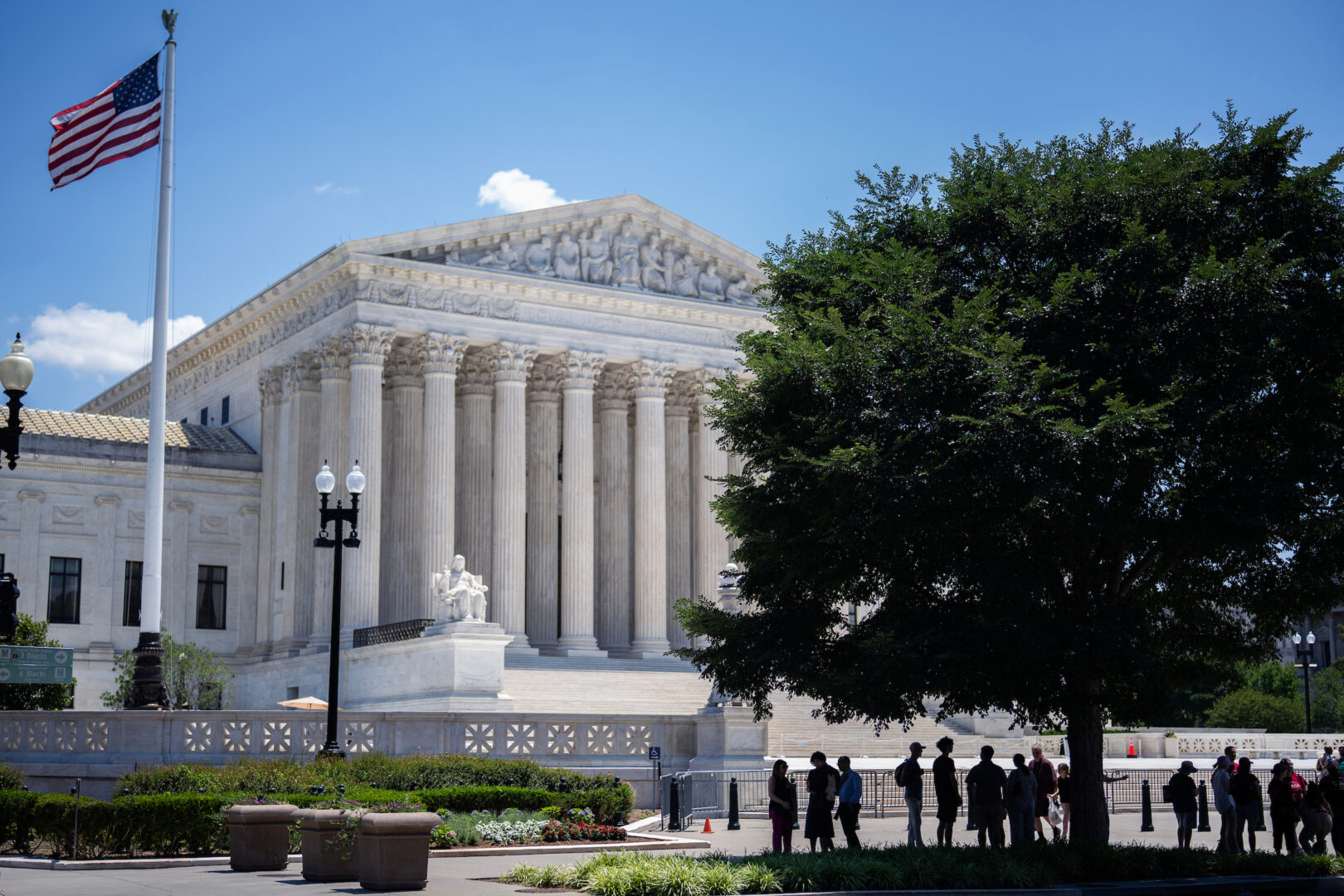 The Supreme Court  as seen in Washington in June. 
