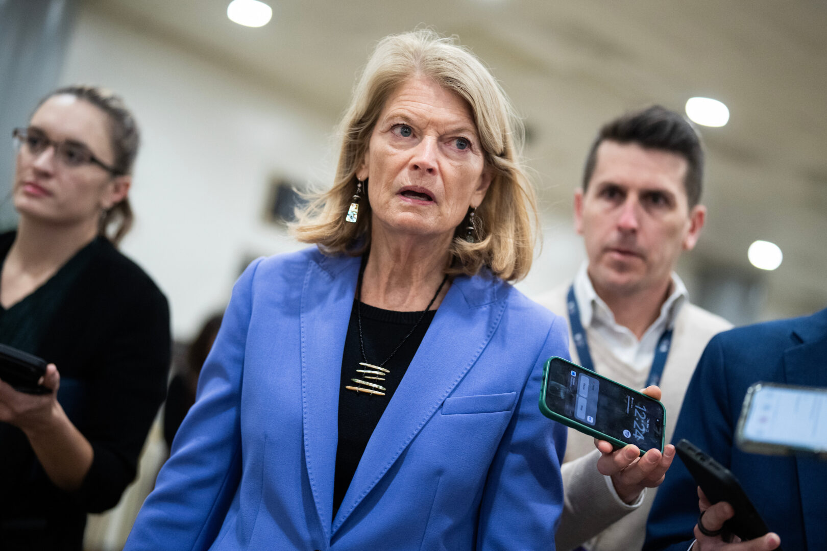 Sen. Lisa Murkowski, R-Alaska, said Congress shouldn't depend on courts to preserve spending power. (Tom Williams/CQ Roll Call file photo)