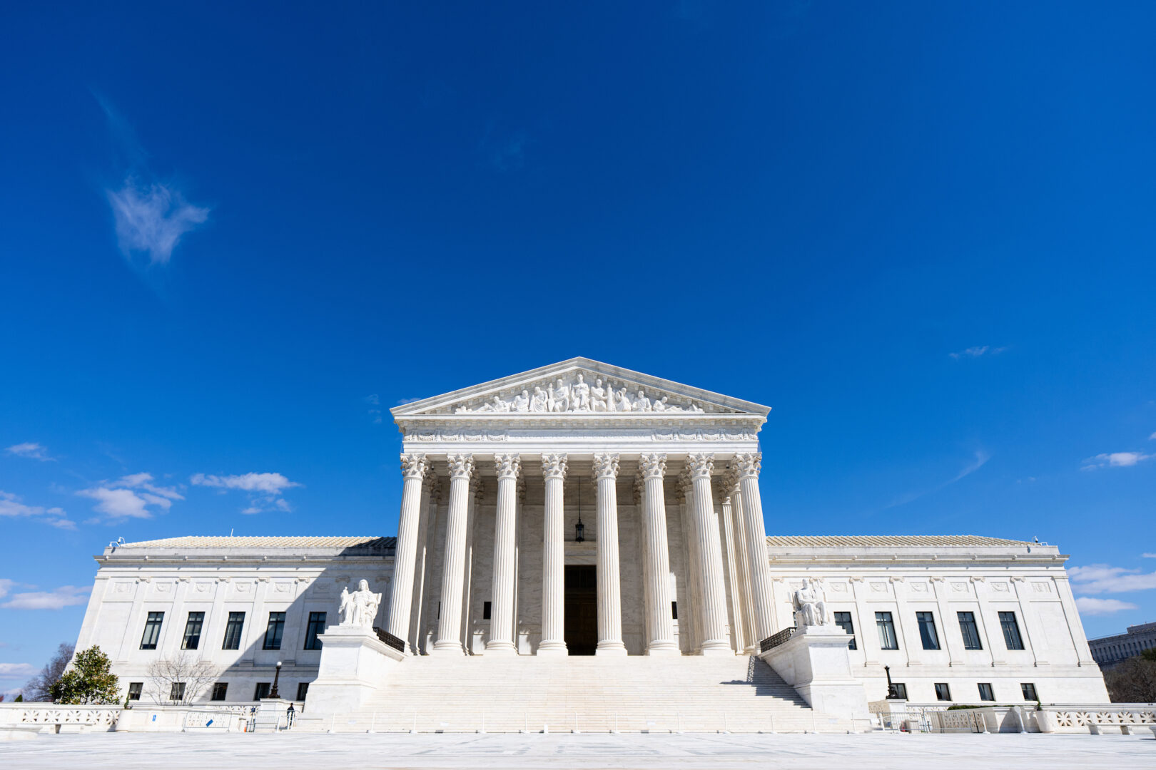 U.S. Supreme Court building on March 18.