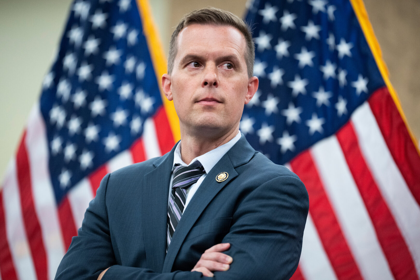 Rep. Jared Golden of Maine was one of two Democrats voting to support the rule. 